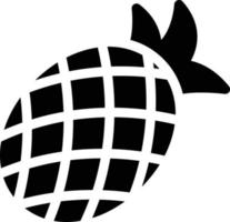 ananas vectorillustratie op een background.premium kwaliteit symbolen.vector iconen voor concept en grafisch ontwerp. vector