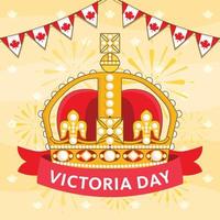 Victoria's Crown-concept vector