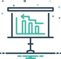 mixpictogram voor diagram vector