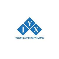 iyx brief logo ontwerp op witte achtergrond. iyx creatieve initialen brief logo concept. iyx brief ontwerp. vector