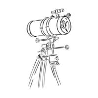 telescoop vector schets