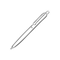 pen vector schets