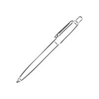 pen vector schets