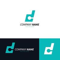 letter d logo ontwerp monogram logo sjabloon vector