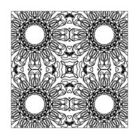 naadloze patroon bloemen ornament. vector