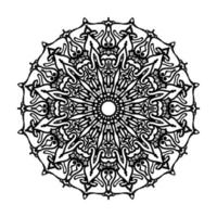 handgetekende mandala. decoratie in etnische oosterse doodle sieraad. vector