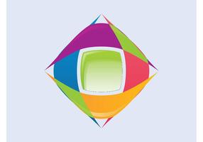 Kleurrijk Logo vector