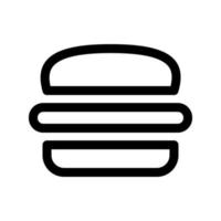 hamburger pictogramsjabloon vector