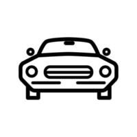 auto pictogram sjabloon vector
