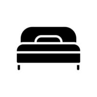 bed pictogramsjabloon vector