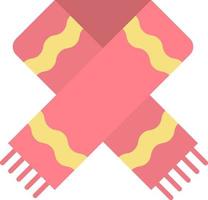 sjaal egale kleur icoon vector