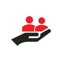 human resources kandidaat pictogram illustratie. vector