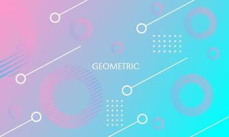 abstracte geometrische achtergrond met paarse en roze verloopkleuren. ontwerp voor website, poster, flyer vector