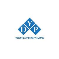 dp brief logo ontwerp op witte achtergrond. dyp creatieve initialen brief logo concept. dyp-briefontwerp. vector