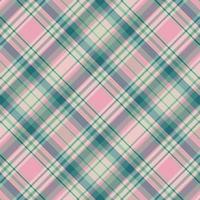 tartan geruit patroon met textuur en natuurkleur. vector