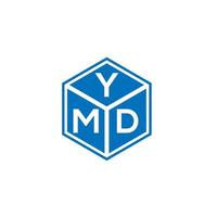 YMD brief logo ontwerp op witte achtergrond. ymd creatieve initialen brief logo concept. ymd brief ontwerp. vector