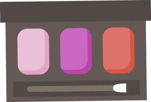 oogschaduw voor gezichtsmake-up. vector