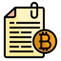 smart contract bitcoin-distributie vector