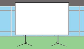 whiteboard 4 op de achtergrond van het loket voor kopieerruimte-achtergrond, behang, advertenties, aankondigingen, advertenties en andere vector
