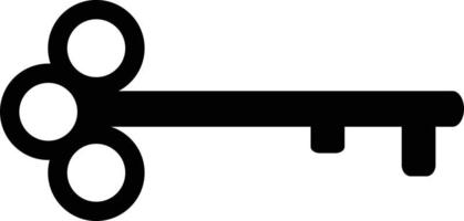 sleutelpictogram op witte achtergrond. sleutel symbool. sleutel symbool. vector