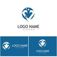 diamant logo sjabloon vector pictogram illustratie ontwerp