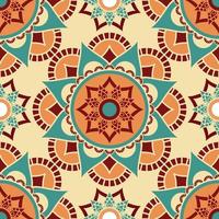 mandala etnisch naadloos patroon vector