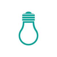 lamp logo ontwerp pictogram vector