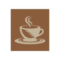 koffiekopje logo sjabloon vector