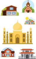 architectuur illustratie ontwerp vector