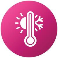 thermometer pictogramstijl vector