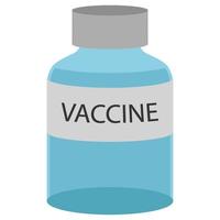 illustratie van vaccin gratis vector
