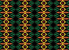 naadloos patroon van dayak etnisch patroon. traditioneel Indonesisch weefselmotief.borneopatroon. vector ontwerp inspiratie. creatief textiel voor mode of stof