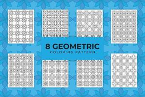 geometrisch kunstpatroon vector