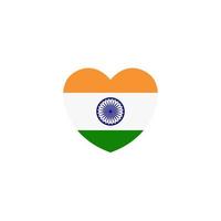 vlag india baground vector illustratie logo ontwerp