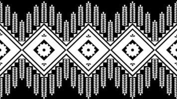 geometrische patroonontwerpen in inheemse stijl worden gebruikt om stoffen, achtergronden en accessoires te vernietigen. vector
