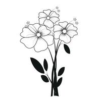 multifunctionele bloem ontwerpsjabloon vector