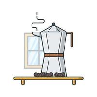 bialetti cartoon illustraties vector