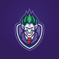 sjablonen voor joker esports-logo vector