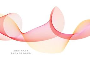 abstracte kleurrijke rook vloeiende golf achtergrond vector
