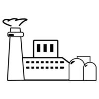 fabriek pictogram industrie pictogram vector