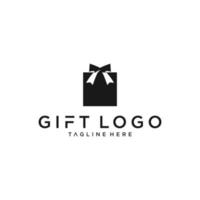 cadeau logo vector sjabloon download modern ontwerp