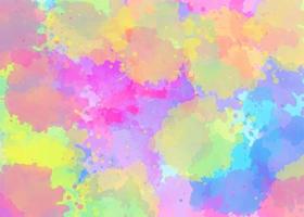 handgemaakte aquarel textuur achtergrond vector, kleurrijke handgemaakte abstracte background vector