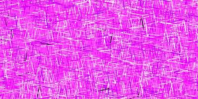 donkerpaars, roze vectorpatroon met scherpe lijnen. vector