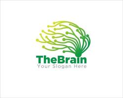 de hersenen logo-ontwerpen voor therapie en medische dienst logo