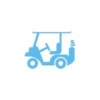 golfkar pictogram ontwerp concept illustratie vector