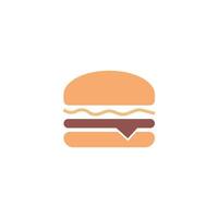 hamburger pictogram illustratie ontwerp sjabloon vector