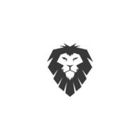 leeuwenkop pictogram logo vector ontwerpsjabloon