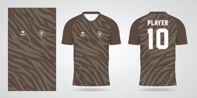 voetbalshirt sport ontwerpsjabloon vector