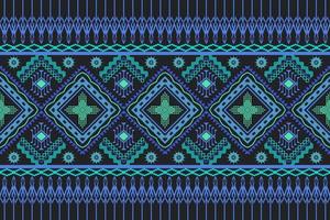 geometrische etnische oosterse traditionele pattern.figure tribal borduurwerk style.design voor achtergrond, behang, kleding, verpakking, stof, vectorillustratie vector