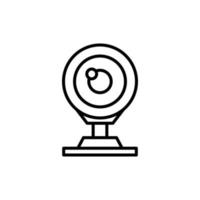 webcamera geïsoleerd pictogram ontwerpsjabloon vector